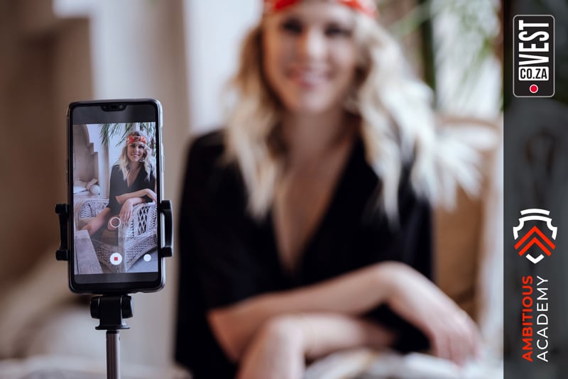 VEST.co.za Video Training Female Influencer