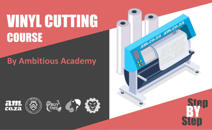 Vinyl Cutting Course – Online